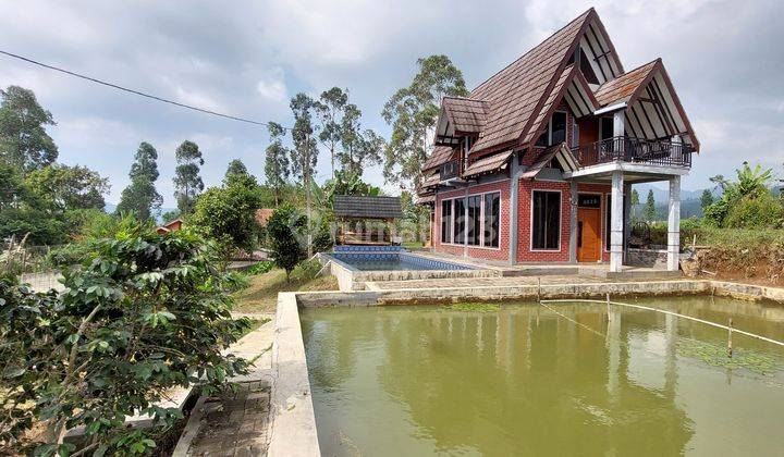 Villa 2 Lantai Siap Huni Nyaman Lokasi Strategis di Ciwidey Bandung 1