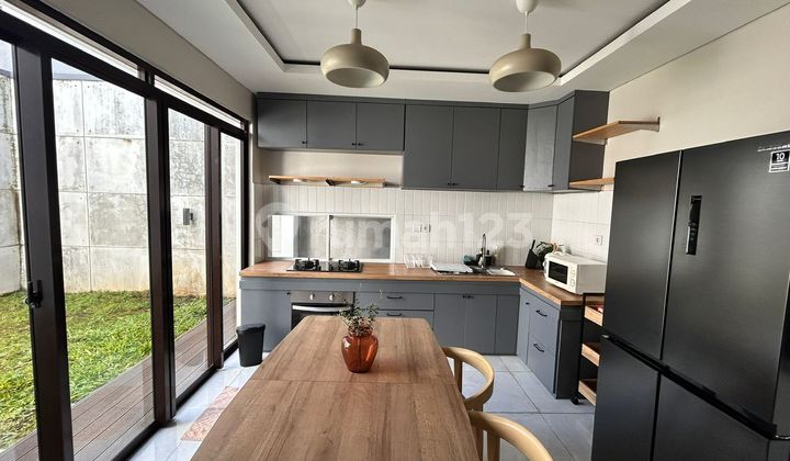 For Rent Modern Minimalist House Fully Furnished Ready to Occupied Location in Kota Baru Parahyangan Bandung 2