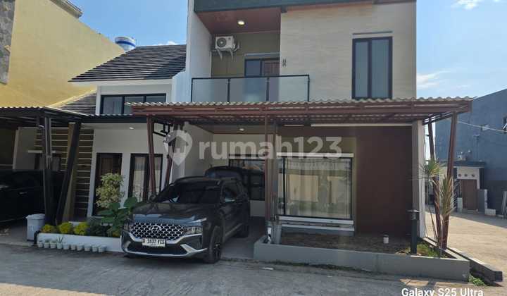 Dijual Cepat Rumah Baru Mewah Cantik Nyaman Siap Huni Lokasi di Komplek Griya Cikambuy Sangkanhurip Bandung 1
