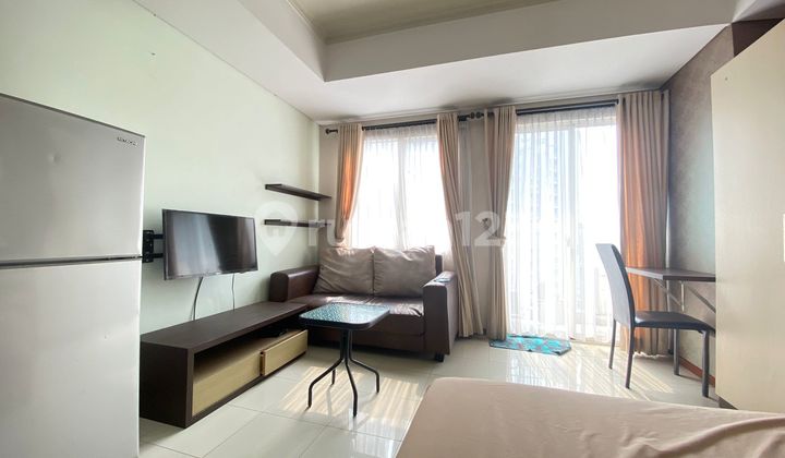 For Rent Studio Type Apartment Royal Mediterania Garden Residence 1 Bedroom Furnished