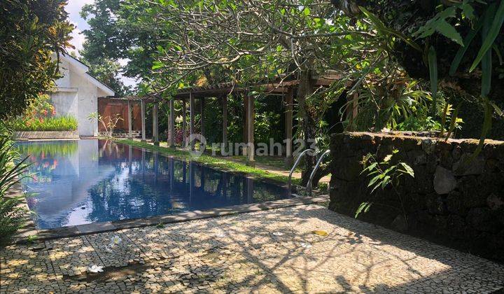 Rumah Semi Vila Dengan Privat Pool Lokasi Tenang Di Jogja Utara 1