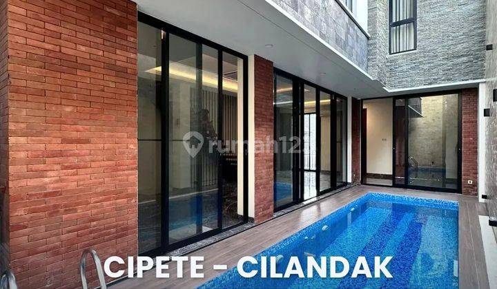 Rumah Baru Semi Furnished Ada Pool Di Cipete Cilandak Jakarta 1