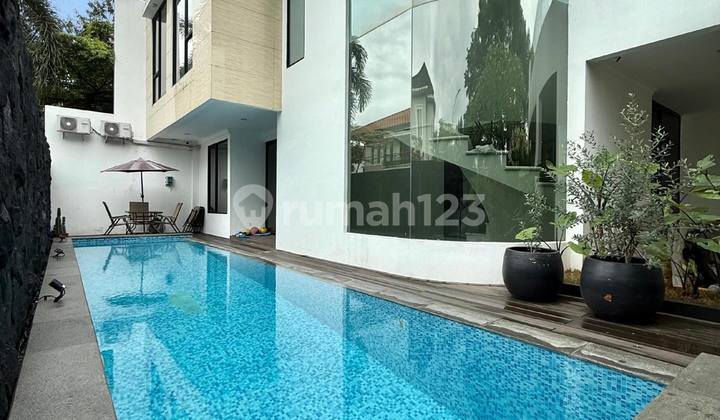 Semi-Furnished House in a Complex in Lebak Bulus, South Jakarta 2