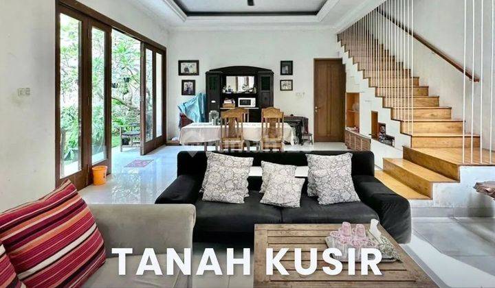 Rumah Moderen Tropis Lingkungan Tenang Di Tanah Kusir Jakarta 1