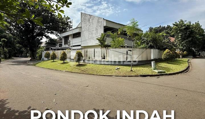 Rumah Hoek Depan Taman Prime Area di Pondok Indah Jakarta Selatan Rumah Hoek Depan Taman Prime Area di Pondok Indah Jakarta Selatan