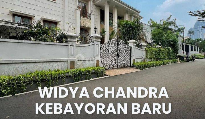 Rumah Sultan Dekat Scbd Di Widya Chandra Kebayoran Baru Jakarta 1