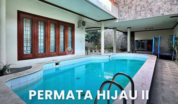 Rumah Cantik Ada Pool Di Permata Hijau Ii Kebayoran Lama Jakarta 1