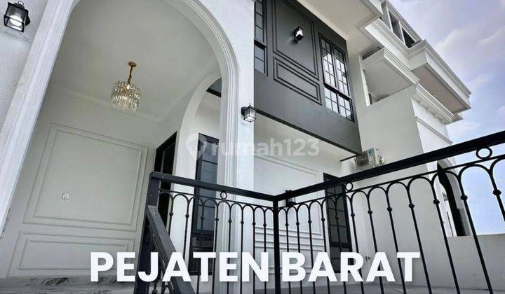 Rumah Brand New Modern Classic Di Pejaten Barat Jakarta Selatan 1