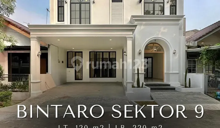 Rumah Baru American Classic Dlm Cluster di Bintaro Jaya 9 Tangsel Rumah Baru American Classic Dlm Cluster di Bintaro Jaya 9 Tangsel