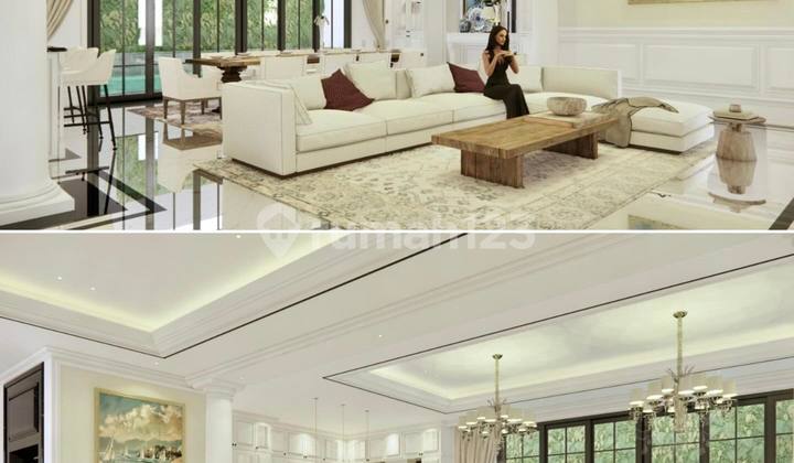 Brand New Under Construction Prime Area House in Kebayoran Baru, Jakarta 2