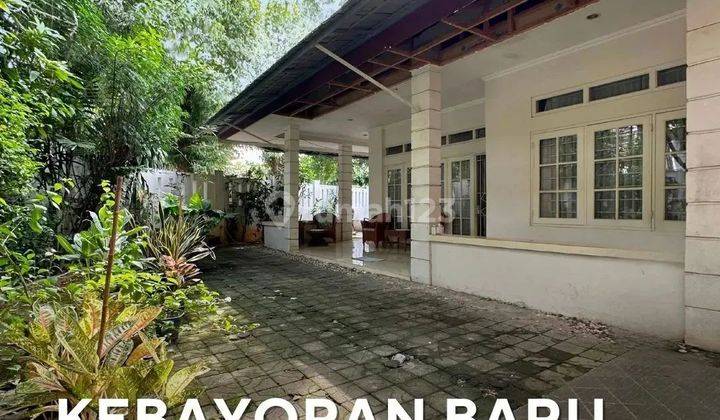 Dijual Rumah Hoek Strategis di Kebayoran Baru Jakarta Selatan 1