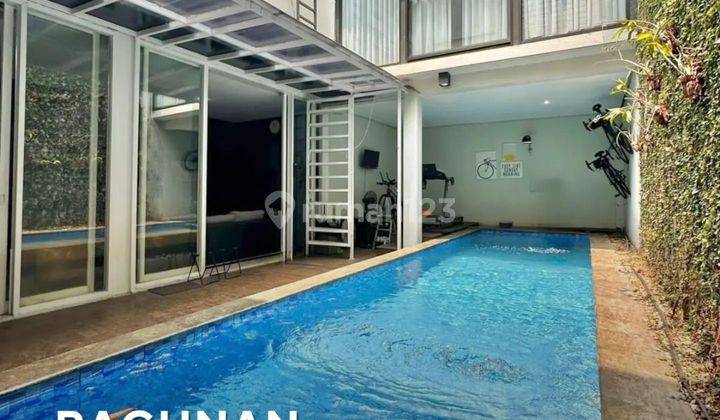 Turun Harga Dijual Rumah Ada Pool di Ragunan Jakarta Selatan 1