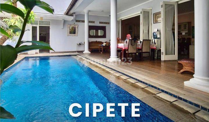 Rumah Siap Huni Ada Swimming Pool Di Cipete Jakarta Selatan 1