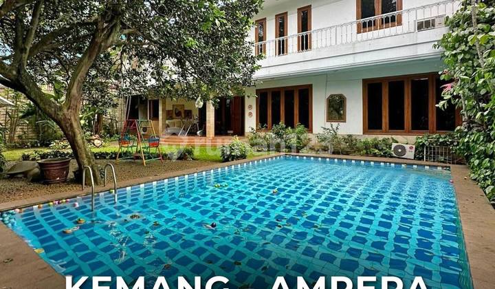 Rumah Siap Huni Halaman Luas di Ampera Kemang Jakarta Selatan 1