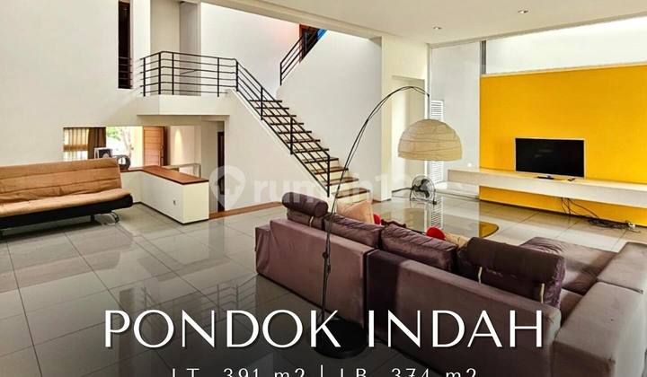 Rumah Semi Furnished Dekat Bukit Golf Di Pondok Indah Jakarta