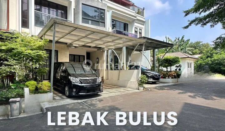 Rumah Cantik Dlm Townhouse Di Lebak Bulus Jakarta Selatan 1