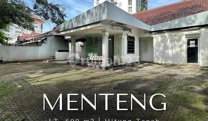 Hitung Tanah Bonus Rumah Cocok Utk Usaha di Menteng Jakarta Pusat