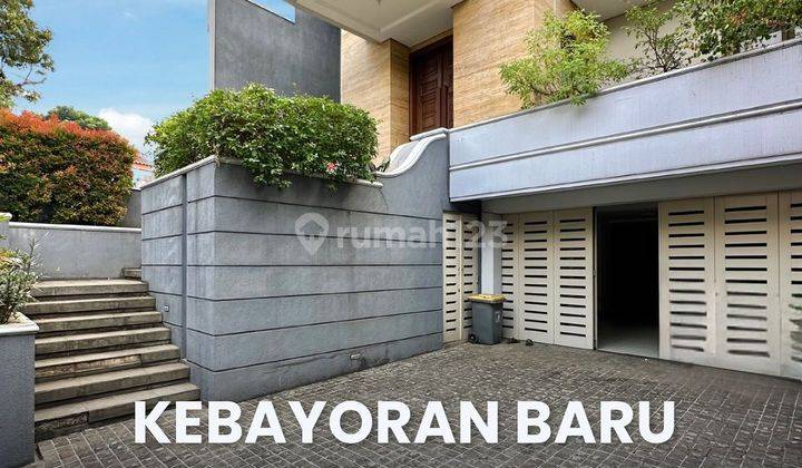 Dijual Rumah Mewah Ada Swimming Pool Di Kebayoran Baru Jakarta 1