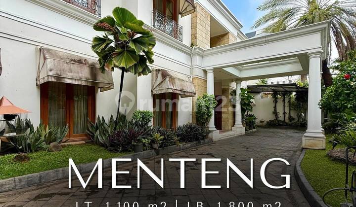 Beautiful Prime Area House in Front of Park at Menteng, Central Jakarta