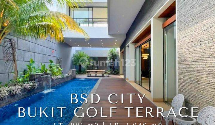 Turun Harga Rumah Mewah Modern Tropical Di Bsd Tangerang Selatan 1