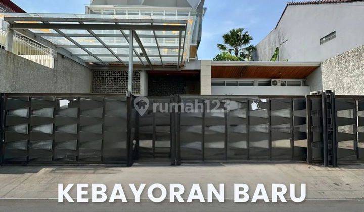 Rumah Cantik Ada Pool Di Radio Dalam Kebayoran Baru Jakarta 1