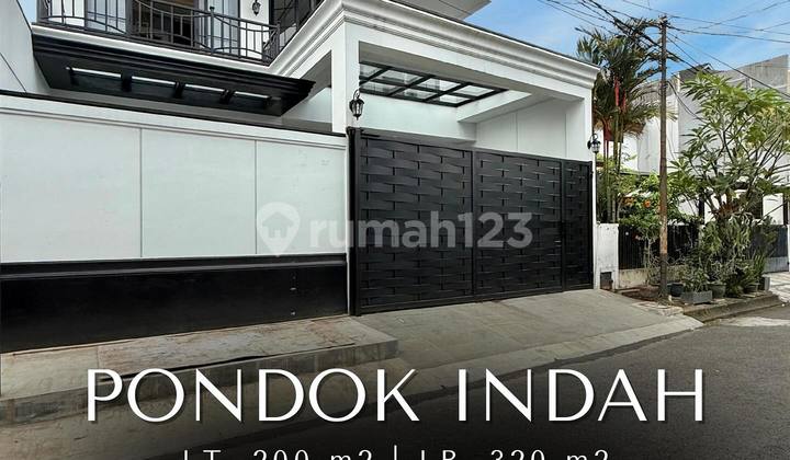 Rumah Baru Semi Furnished Private Pool Di Pondok Indah Jakarta