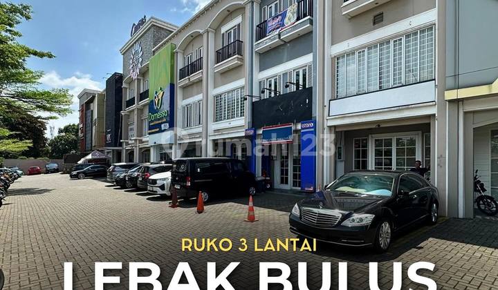Ruko 3 Lantai Cocok Utk Klinik Salon di Lebak Bulus Jakarta