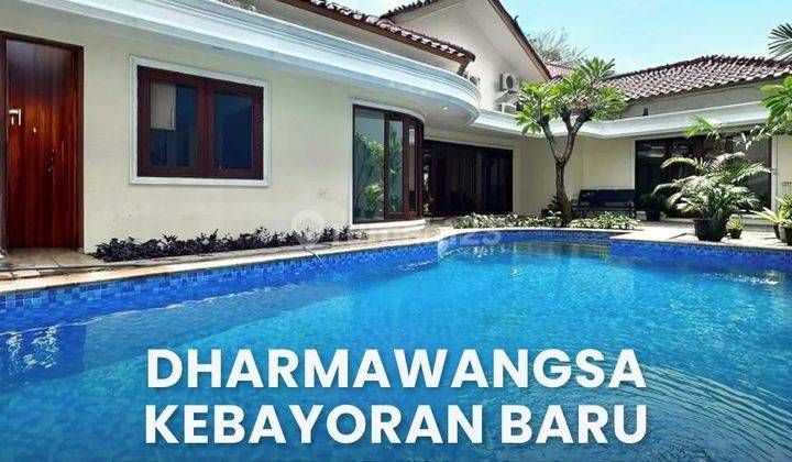 Rumah Siap Huni Prime Area Di Kebayoran Baru Jakarta Selatan 1