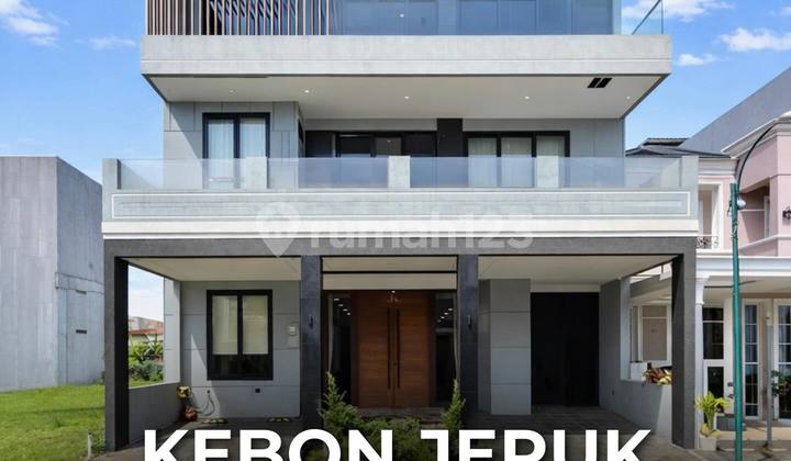 Rumah Fully Furnished Dalam Komplek di Kebon Jeruk Jakarta Barat
