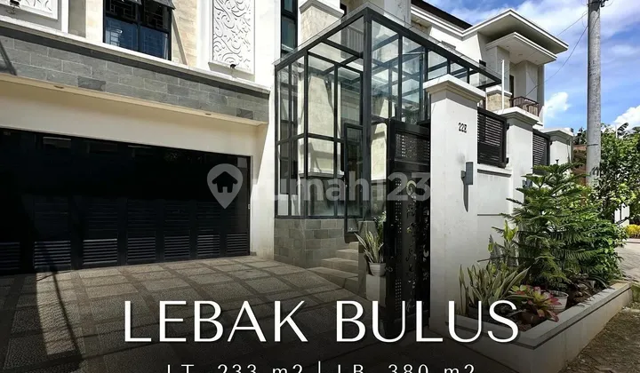 Semi-Furnished House with Private Pool in Lebak Bulus, Jakarta