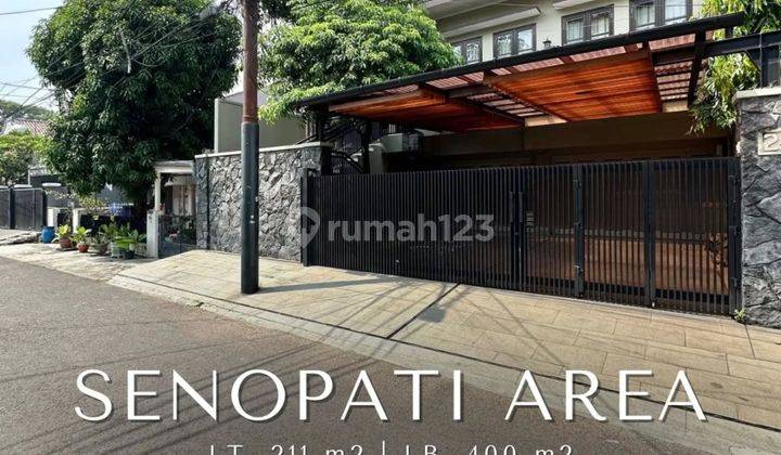 Rumah Siap Huni Prime Area Di Senopati Kebayoran Baru Jakarta 1