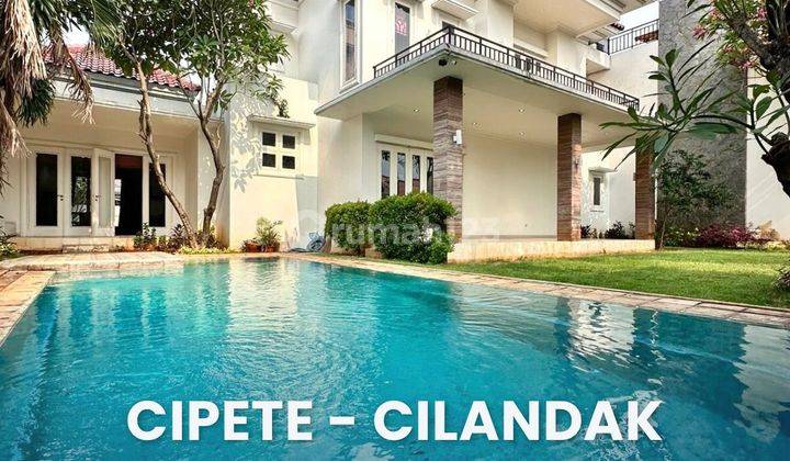 Dijual Rumah Cantik Ada Pool Di Cilandak Cipete Jakarta Selatan 1