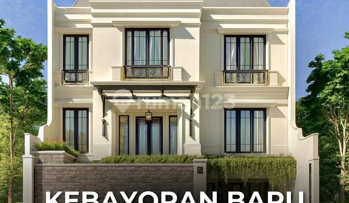 Rumah Brand New On Progress Prime Area di Kebayoran Baru Jakarta