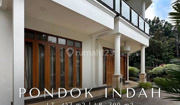 Rumah Harga Menarik Depan Taman Di Pondok Indah Jakarta Selatan 1