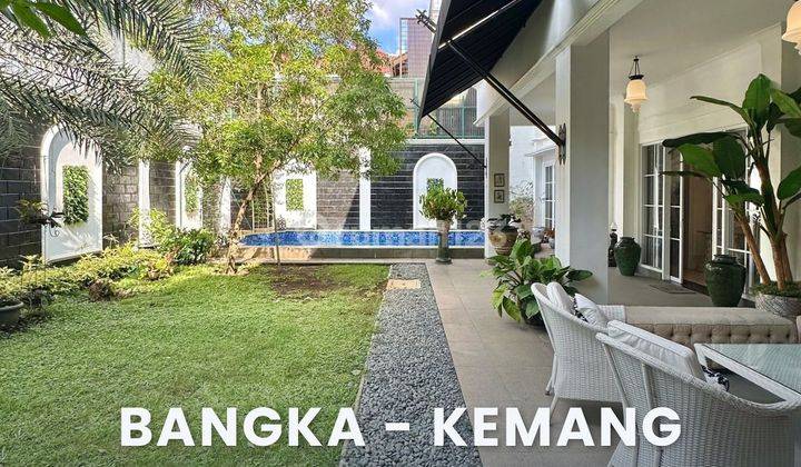 Rumah Cantik Fully Furnished Ada Pool Di Bangka Kemang Jakarta 1