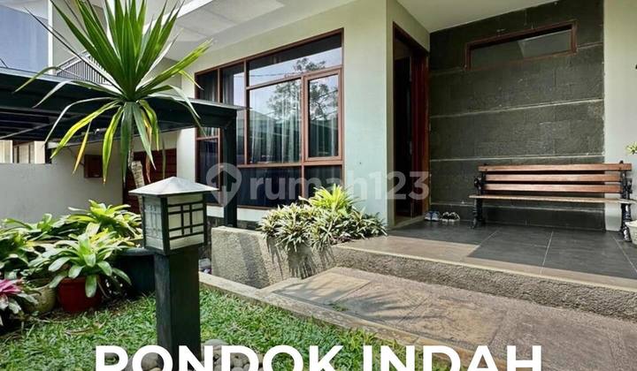 Beautiful House with Private Pool in Front of a Garden in Pondok Indah Jakarta