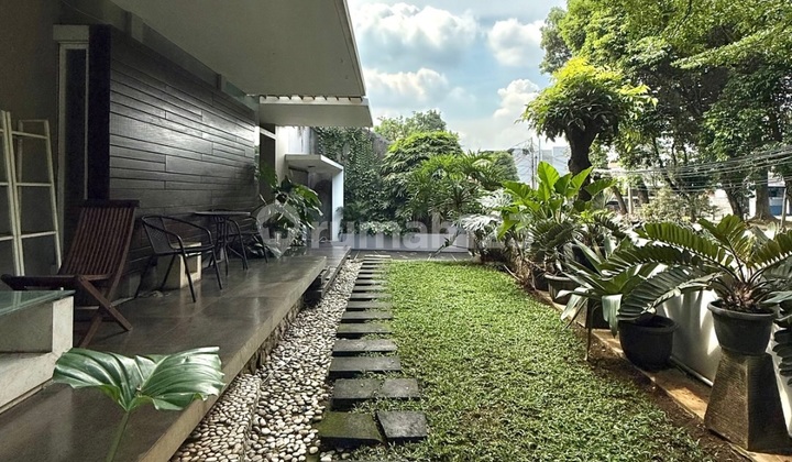 Modern Tropical Corner House Ready to Occupy in Cilandak, South Jakarta 2