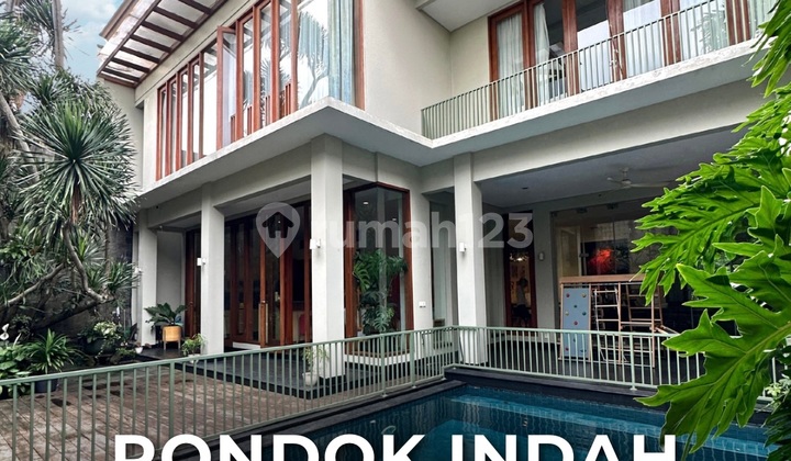 Luxury Modern Tropical Style House in Pondok Indah, South Jakarta