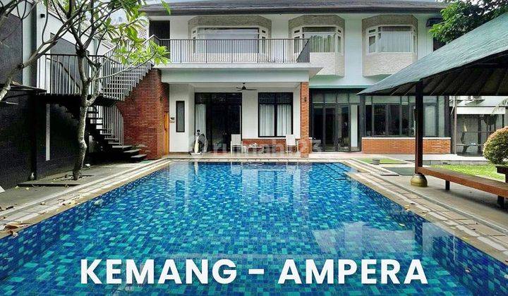 Rumah Best Price Ada Pool & Mini Golf Di Ampera Kemang Jakarta  1