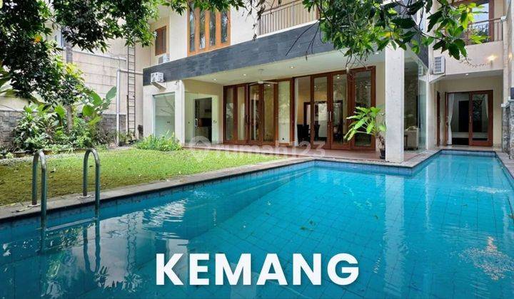 Rumah Cantik Ada Pool Dlm Cluster Di Kemang Jakarta Selatan 1