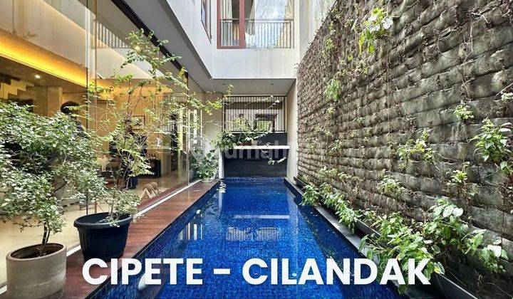 Turun Harga Rumah Dlm Cluster Ada Pool Di Cipete Cilandak Jakarta 1