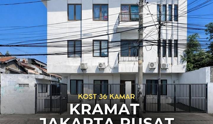 Good Investment Rumah Kost 36 Kamar di Kramat Jakarta Pusat