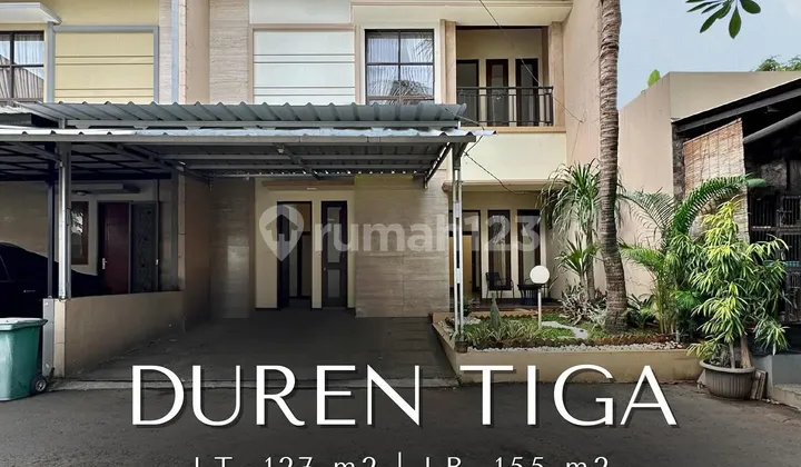 Rumah Cantik Furnished Dlm Cluster di Duren Tiga Jakarta Selatab Rumah Cantik Furnished Dlm Cluster di Duren Tiga Jakarta Selatab