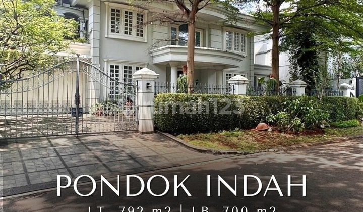Best Location Rumah Cantik Depan Taman Di Pondok Indah Jakarta
