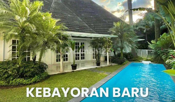 Dijual Rumah Asri Prime Area Di Kebayoran Baru Jakarta Selatan 1