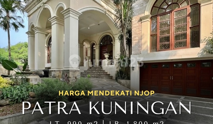 Mendekati NJOP Rumah Cantik Prime Area di Patra Kuningan Jakarta