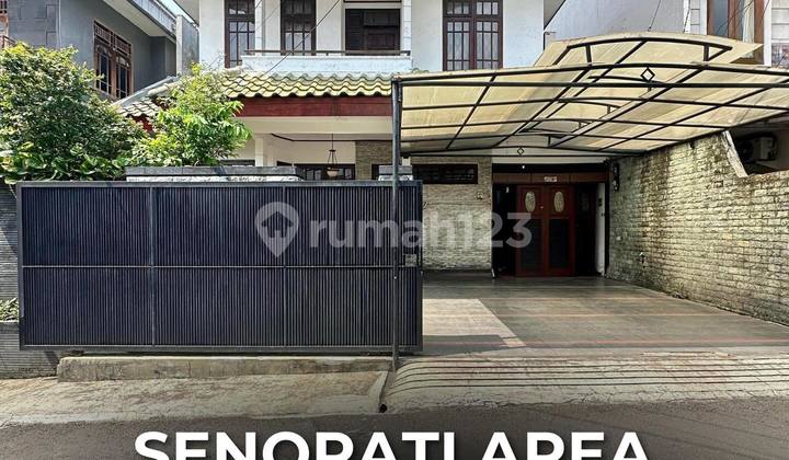 Turun Harga Rumah Area Senopati di Kebayoran Baru Jakarta Selatan