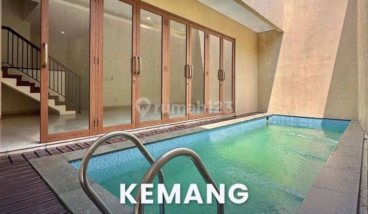 Dijual Rumah Ada Pool Bebas Banjir Di Kemang Jakarta Selatan 1