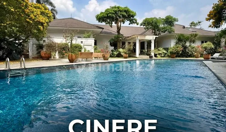 Rumah Mewah Ada Private Pool Dlm Komplek di Cinere Depok