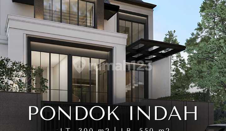 Rumah Brand New On Progress di Pondok Indah Jakarta Selatan